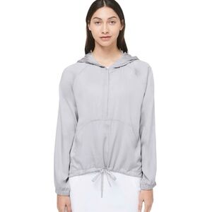 Lululemon City Stroll Stargaze Lavender Lightweight Tencel CasualHoodie Womens 6